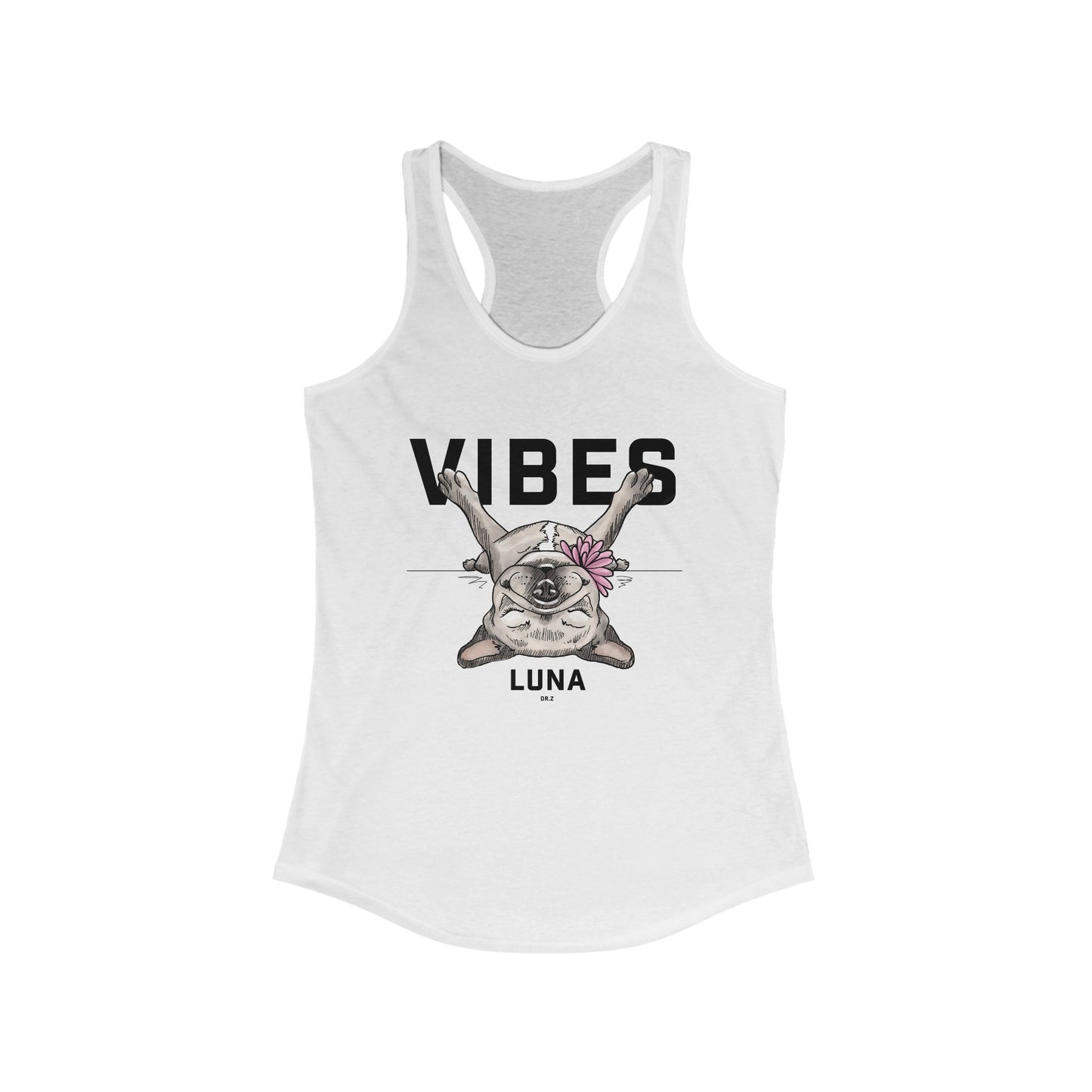 Luna Vibes: Women's Ideal Racerback Tank