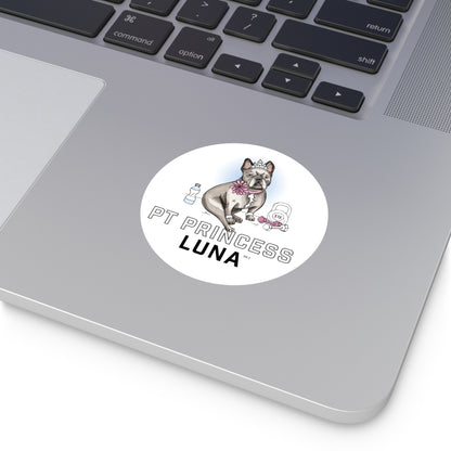 PT Princess Luna: Round Vinyl Stickers