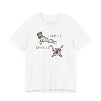 Inhale Exhale Unisex Jersey Short Sleeve Tee