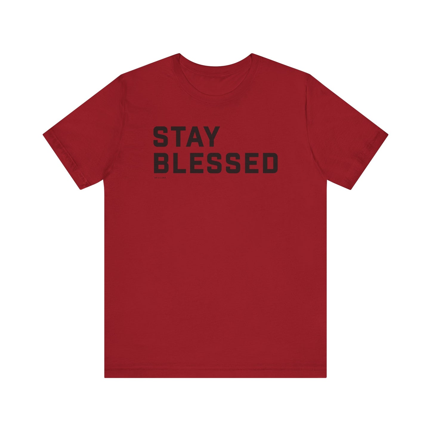 Stay Blessed Unisex Jersey Short Sleeve Tee