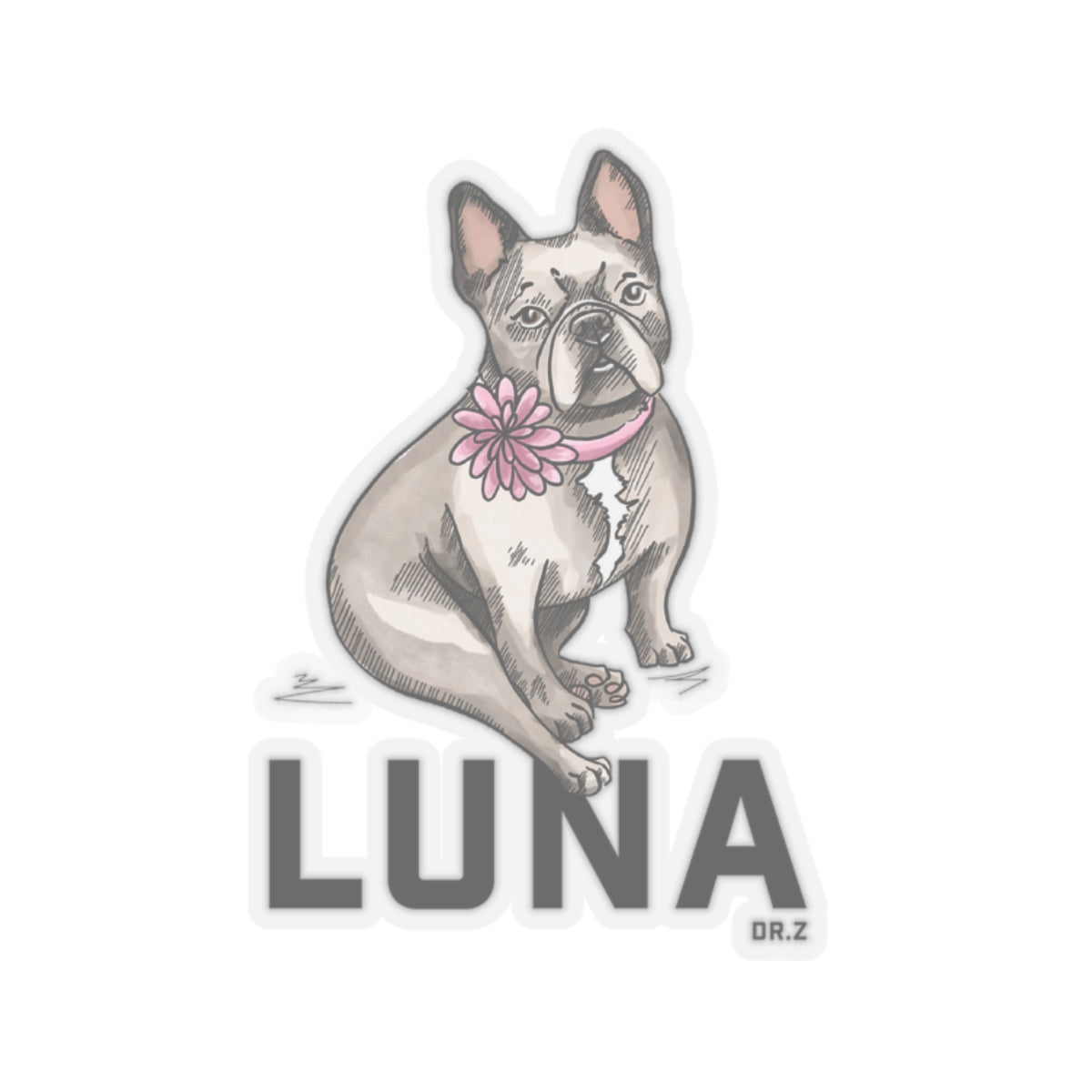 Luna Kiss-Cut Stickers