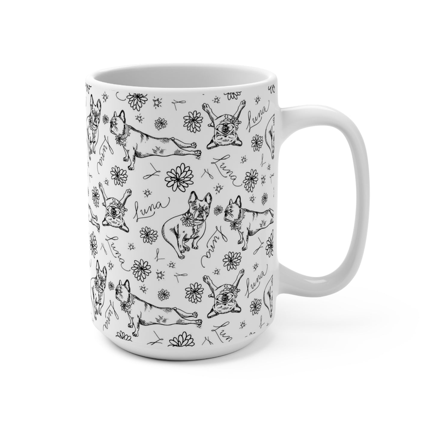 Luna Pattern: Mug 15oz