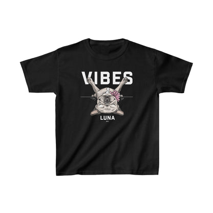 Luna Vibes: Kids Heavy Cotton™ Tee