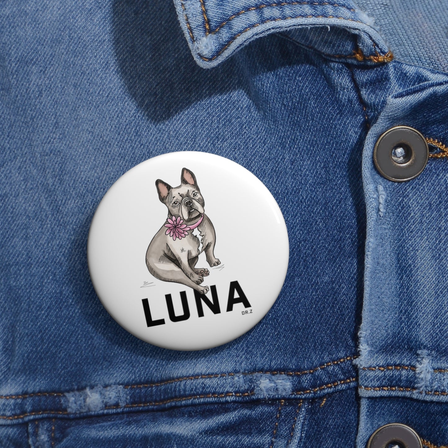 Luna Custom Pin Buttons