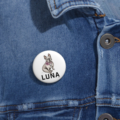 Luna Custom Pin Buttons