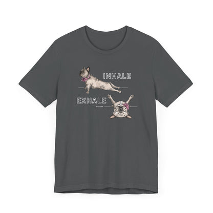 Inhale Exhale Unisex Jersey Short Sleeve Tee