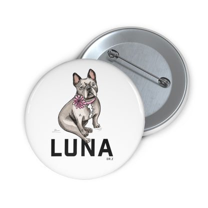 Luna Custom Pin Buttons