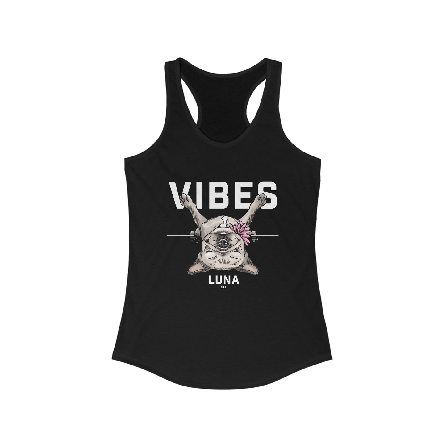 Luna Vibes: Women's Ideal Racerback Tank