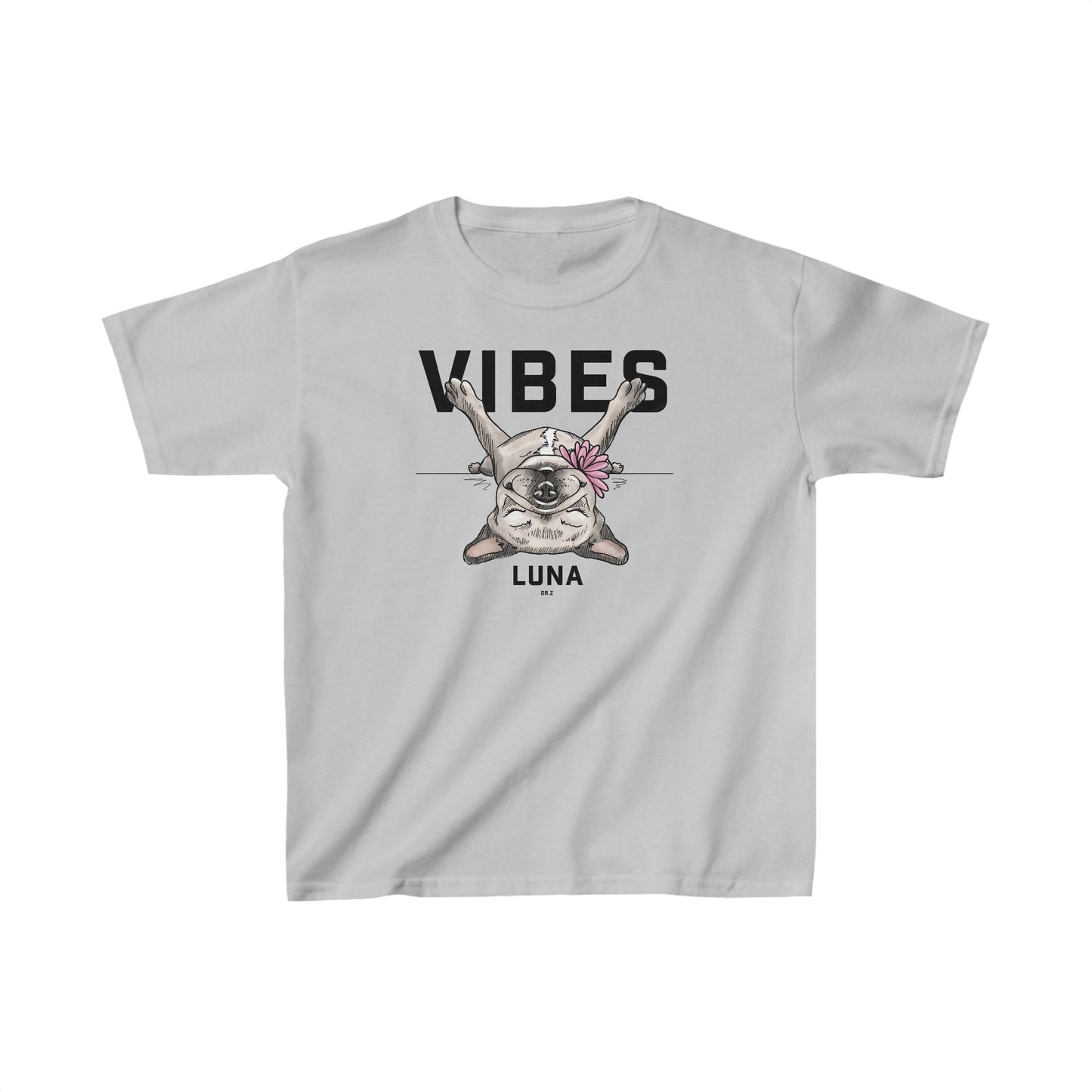 Luna Vibes: Kids Heavy Cotton™ Tee