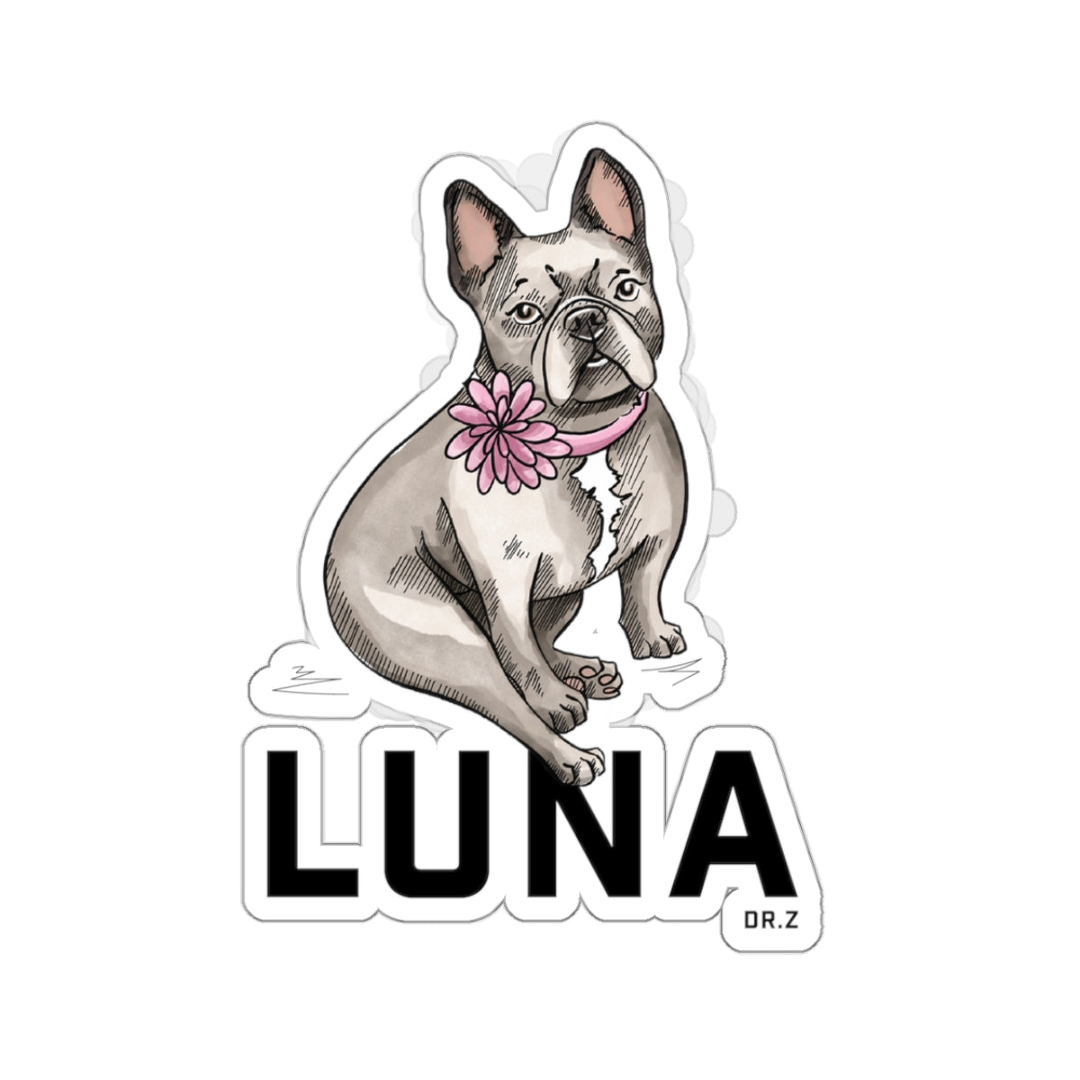 Luna Kiss-Cut Stickers