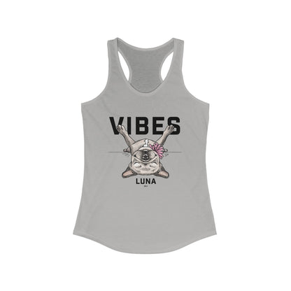 Luna Vibes: Women's Ideal Racerback Tank