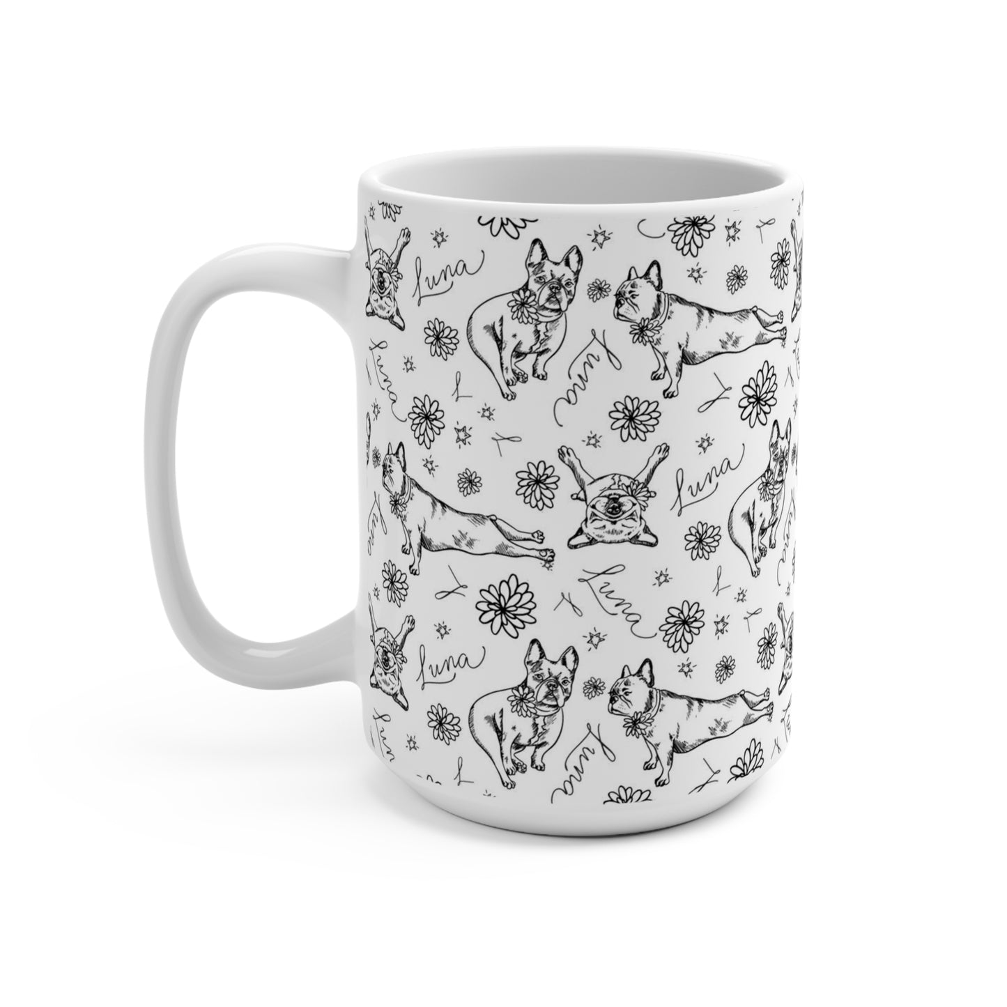 Luna Pattern: Mug 15oz